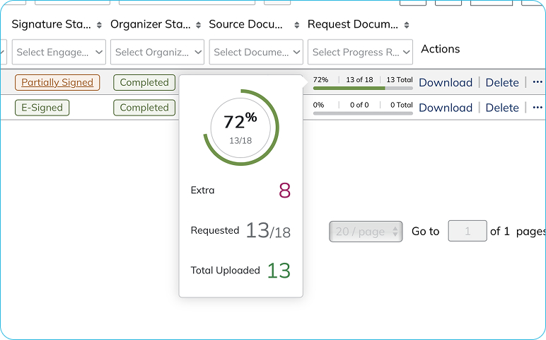 Live Tracking and Reporting
