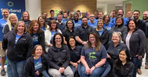 The growing team at SafeSend reflects strong employee engagement, advancement opportunities, and a people-centered culture.