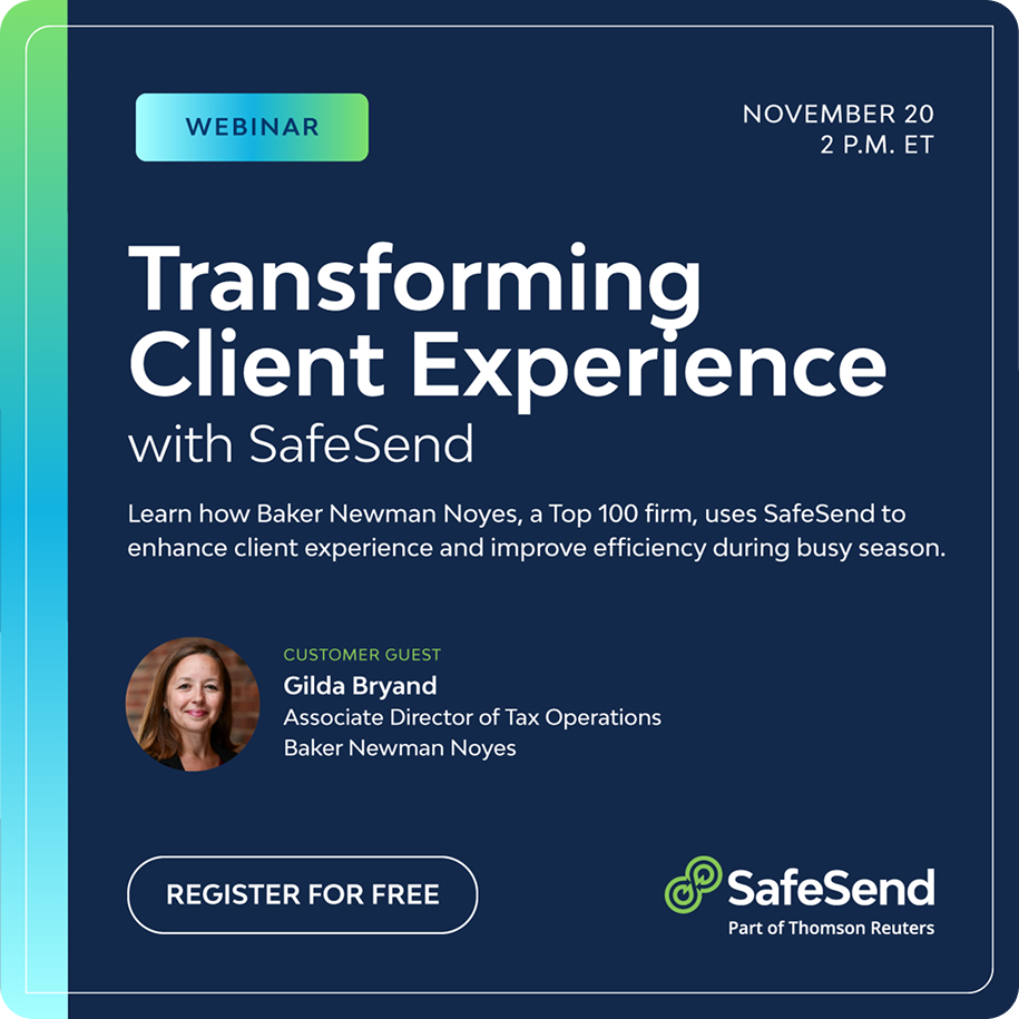 Transforming Client Experience with SafeSend – CPE webinar